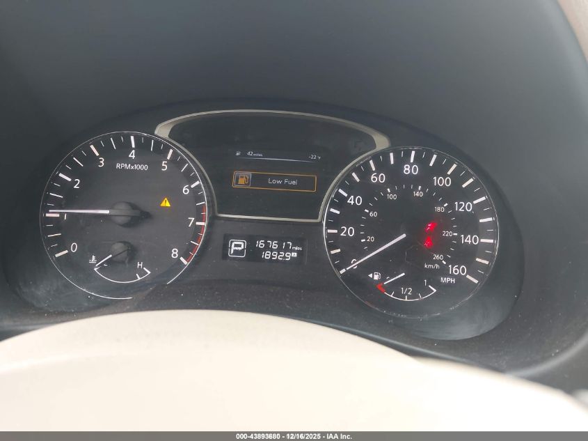 2014 Nissan Altima 2.5 Sv VIN: 1N4AL3AP1EC193523 Lot: 43893680