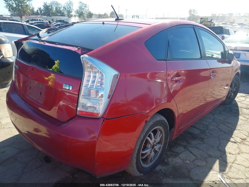 JTDKN3DU9A0069781 2010 TOYOTA PRIUS photo no. 4