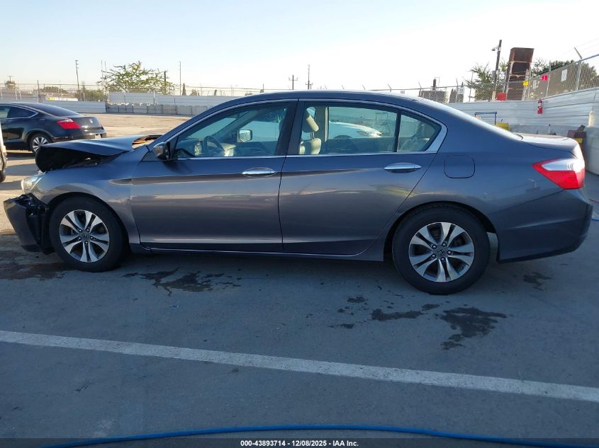 2014 Honda Accord Lx VIN: 1HGCR2F34EA207395 Lot: 43893714