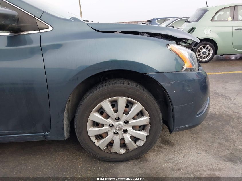 2014 Nissan Sentra S VIN: 3N1AB7AP4EY238596 Lot: 43893721