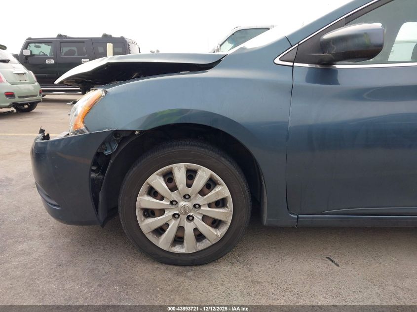 2014 Nissan Sentra S VIN: 3N1AB7AP4EY238596 Lot: 43893721