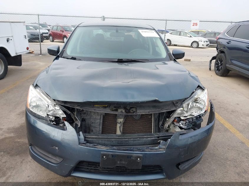 2014 Nissan Sentra S VIN: 3N1AB7AP4EY238596 Lot: 43893721