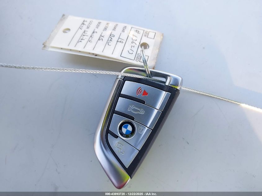 2019 BMW X5 xDrive40I VIN: 5UXCR6C50KLL36213 Lot: 43893728