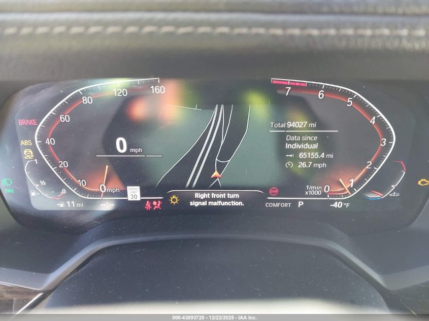 2019 BMW X5 xDrive40I VIN: 5UXCR6C50KLL36213 Lot: 43893728