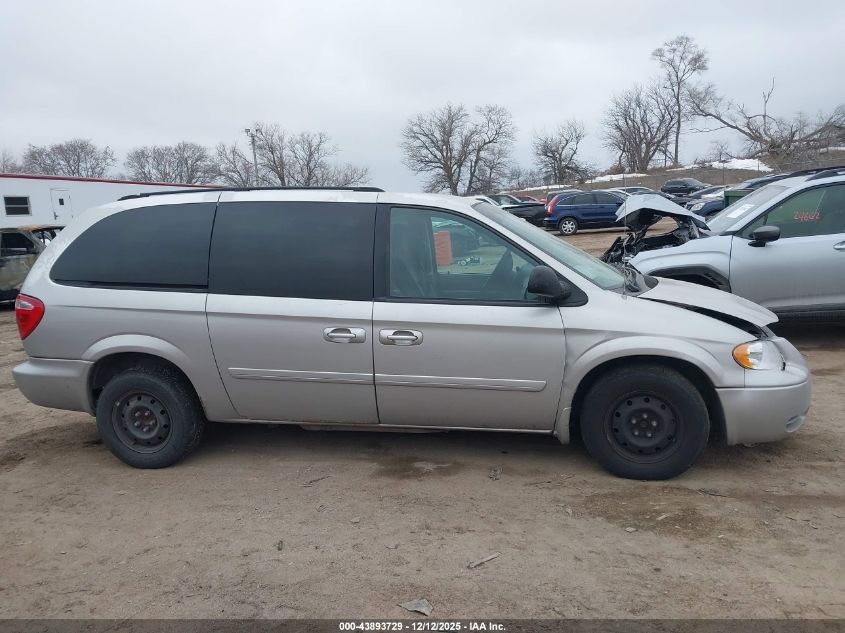 2007 Chrysler Town & Country Lx VIN: 2A4GP44RX7R160780 Lot: 43893729