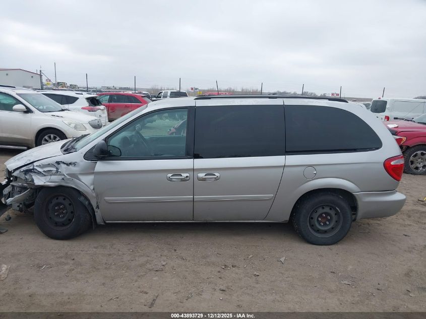 2007 Chrysler Town & Country Lx VIN: 2A4GP44RX7R160780 Lot: 43893729