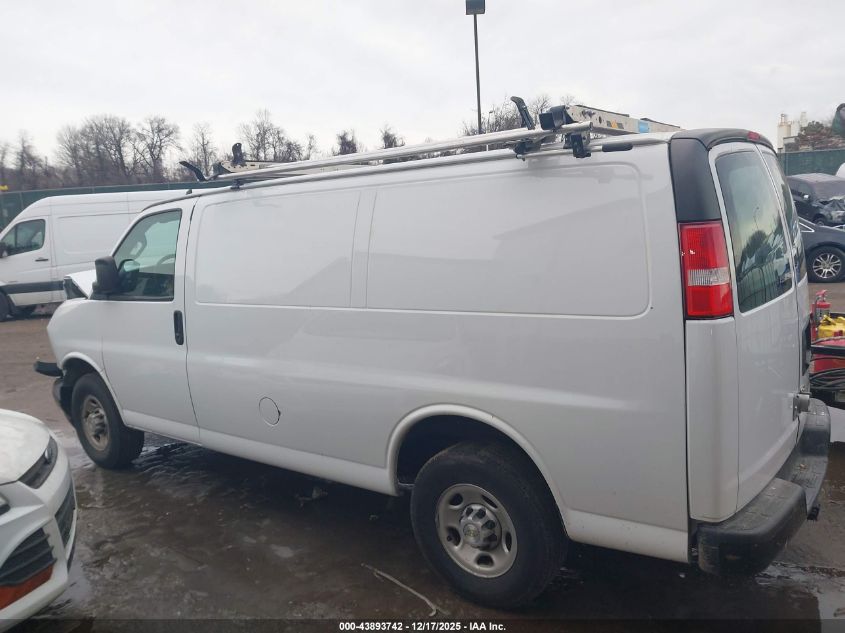2022 Chevrolet Express Cargo Rwd 2500 Regular Wheelbase Wt VIN: 1GCWGAF74N1170573 Lot: 43893742