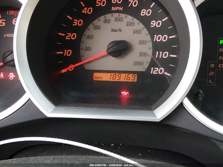 2005 Toyota Tacoma VIN: 5TENX22N75Z120827 Lot: 43893756