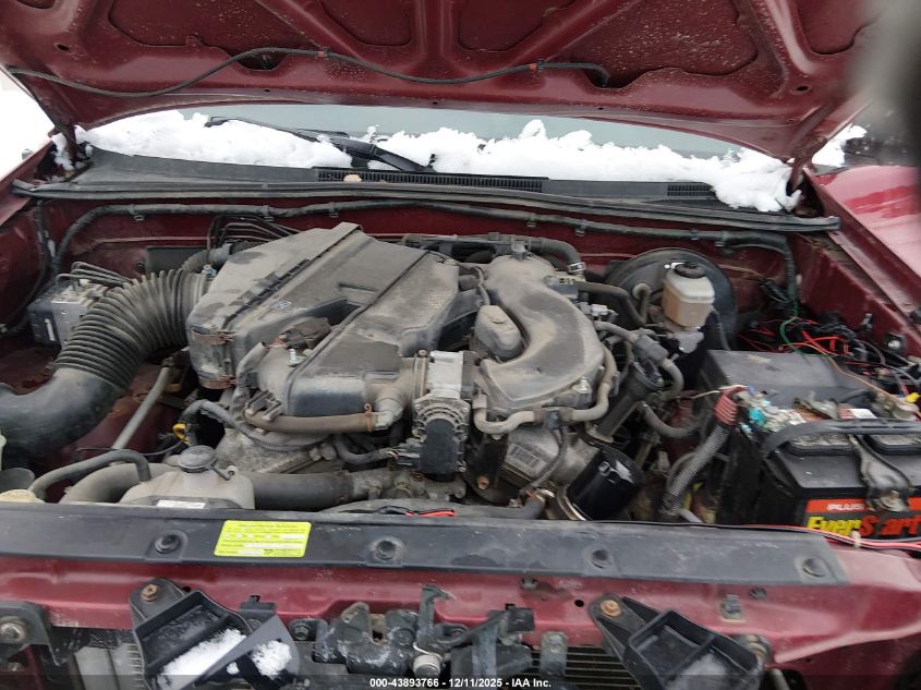 2005 Toyota Tacoma Base V6 VIN: 5TEUU42N55Z021309 Lot: 43893766