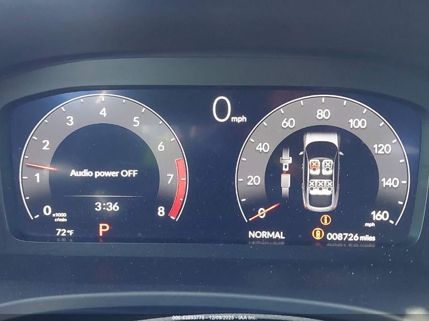 2025 Acura Integra A-Spec Technology VIN: 19UDE4H61SA016029 Lot: 43893775