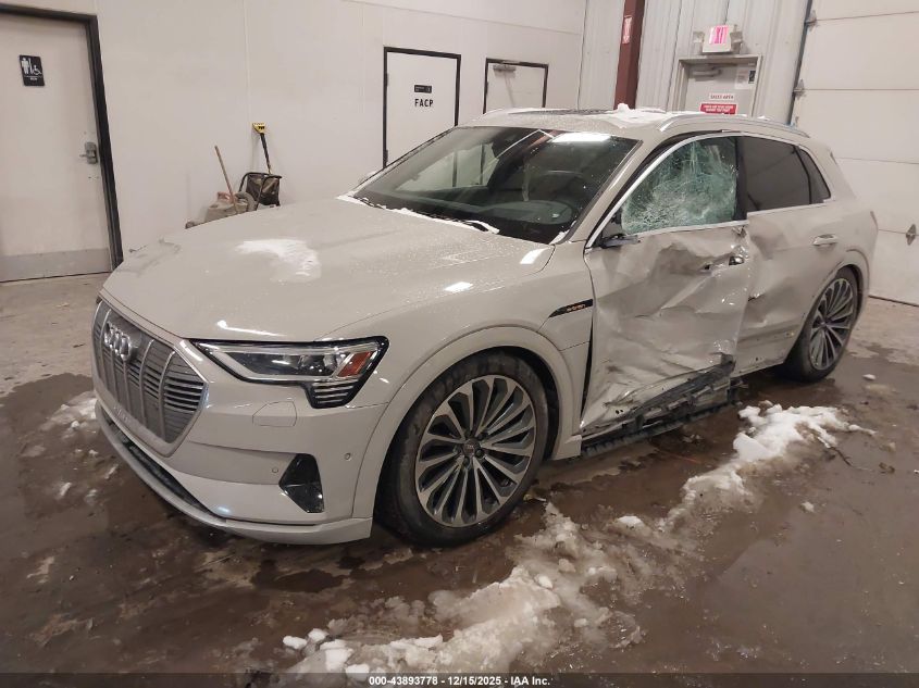 2019 Audi E-Tron Premium Plus VIN: WA1VABGE7KB012731 Lot: 43893778