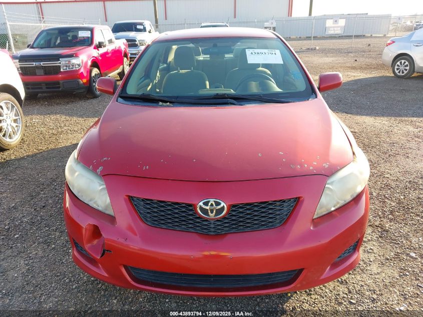 2010 Toyota Corolla Le VIN: 2T1BU4EEXAC465658 Lot: 43893794