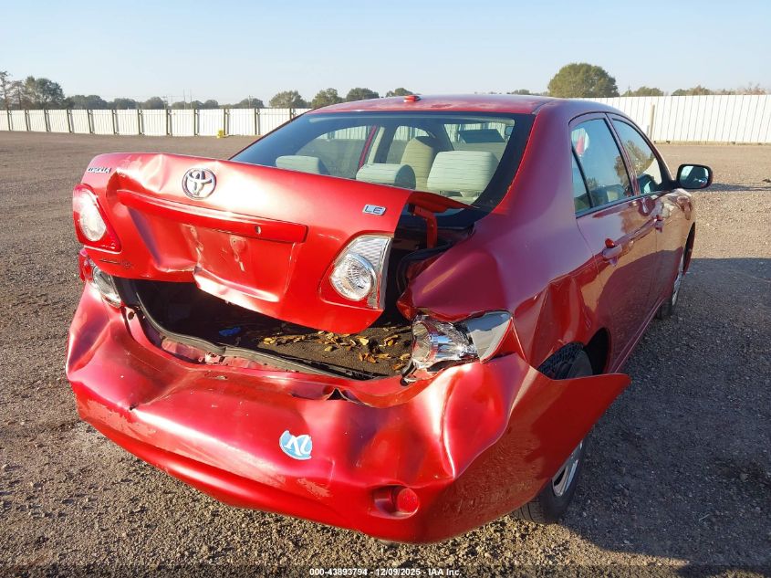 2010 Toyota Corolla Le VIN: 2T1BU4EEXAC465658 Lot: 43893794