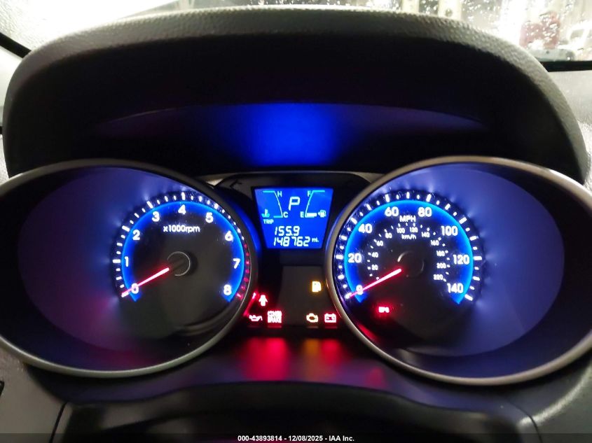 2013 Hyundai Tucson Gls VIN: KM8JUCAC3DU563976 Lot: 43893814