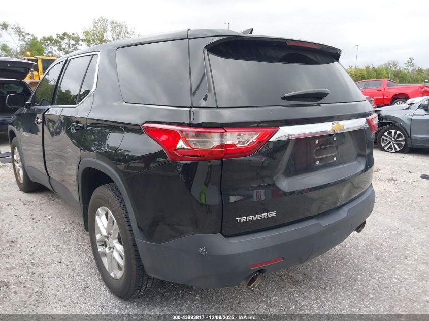 2020 Chevrolet Traverse Fwd Ls VIN: 1GNERFKW3LJ278834 Lot: 43893817