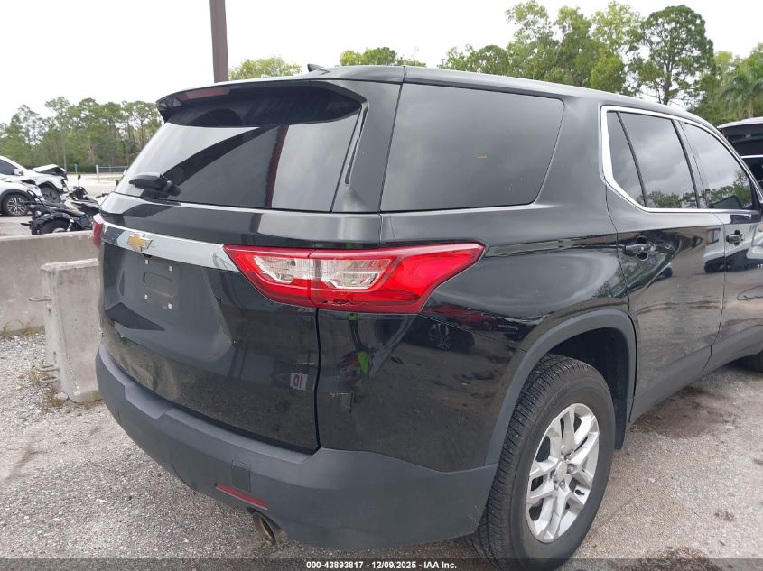 2020 Chevrolet Traverse Fwd Ls VIN: 1GNERFKW3LJ278834 Lot: 43893817