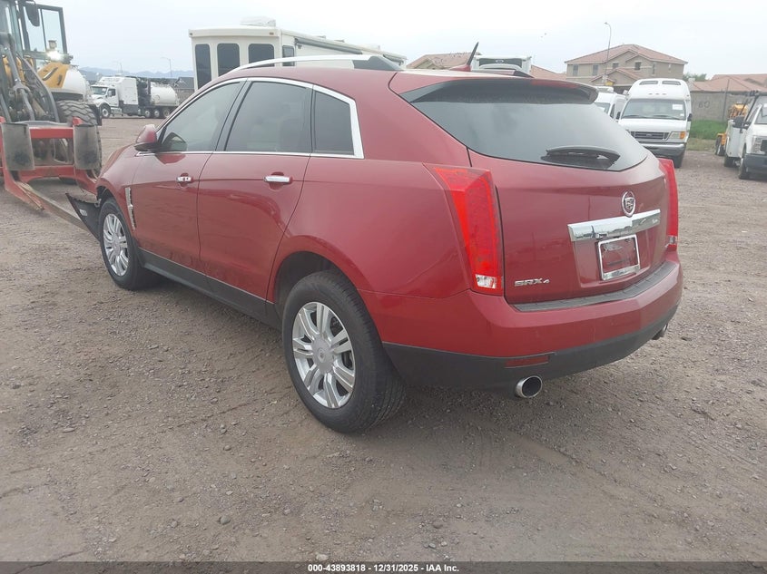 Vin: 3gyfnde38cs538197, lot: 44389376, cadillac srx luxury collection 20123