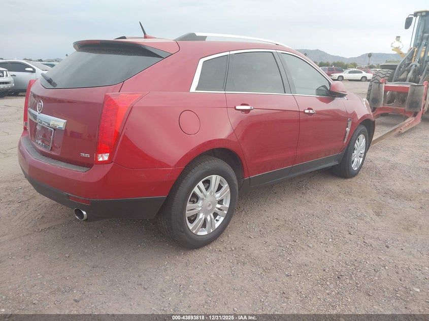 Vin: 3gyfnde38cs538197, lot: 44389376, cadillac srx luxury collection 20124