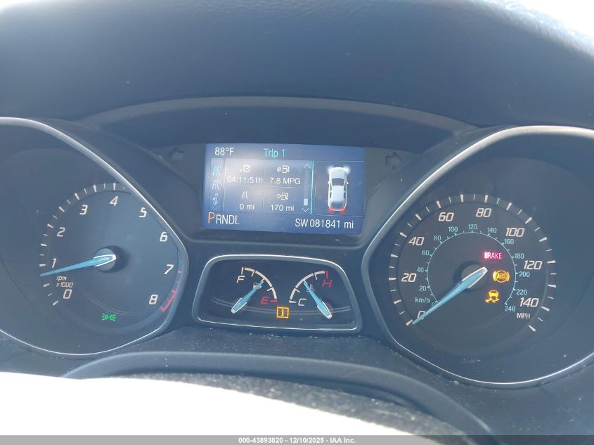 2014 Ford Focus Se VIN: 1FADP3F28EL300503 Lot: 43893820