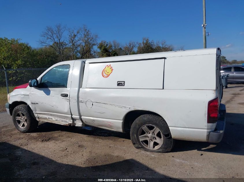 2008 Dodge Ram 1500 St/Sxt VIN: 1D7HU16N08J178423 Lot: 43893844