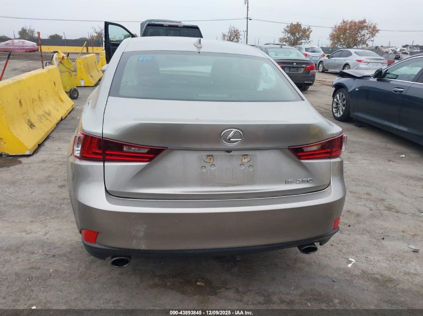 2015 Lexus Is 250 VIN: JTHBF1D2XF5082323 Lot: 43893845