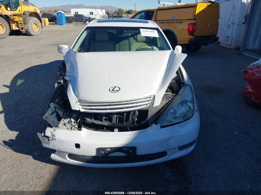 2004 Lexus Es 330 VIN: JTHBA30G240020145 Lot: 43893866