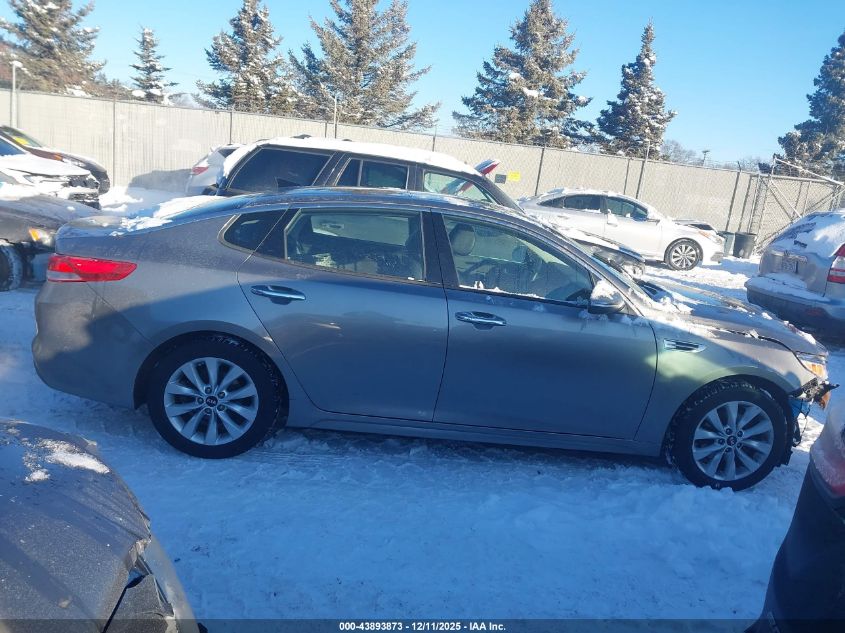 2017 Kia Optima Ex VIN: 5XXGU4L3XHG150224 Lot: 43893873