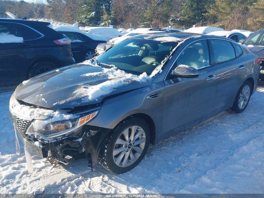 2017 Kia Optima Ex VIN: 5XXGU4L3XHG150224 Lot: 43893873