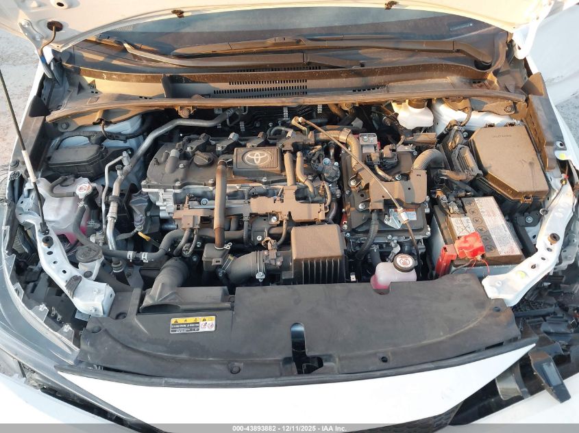 2025 Toyota Corolla Hybrid Le VIN: JTDBCMFE1SJ043186 Lot: 43893882