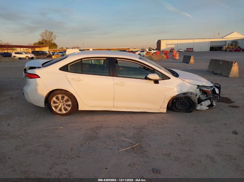 2025 Toyota Corolla Hybrid Le VIN: JTDBCMFE1SJ043186 Lot: 43893882