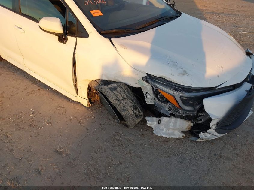 2025 Toyota Corolla Hybrid Le VIN: JTDBCMFE1SJ043186 Lot: 43893882