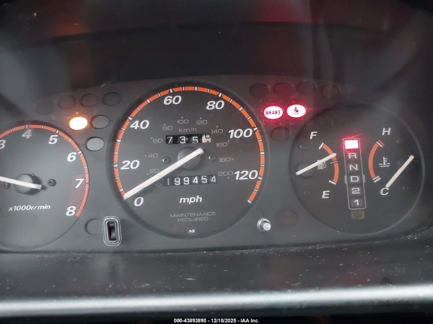 2000 Honda Cr-V Ex VIN: JHLRD1866YS019178 Lot: 43893890