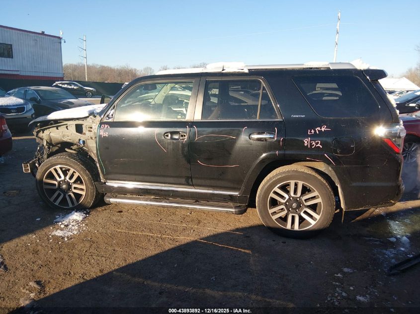 2015 Toyota 4Runner Limited VIN: JTEBU5JR3F5209988 Lot: 43893892