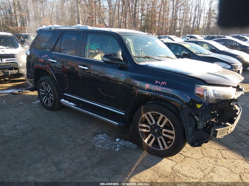 2015 Toyota 4Runner Limited VIN: JTEBU5JR3F5209988 Lot: 43893892