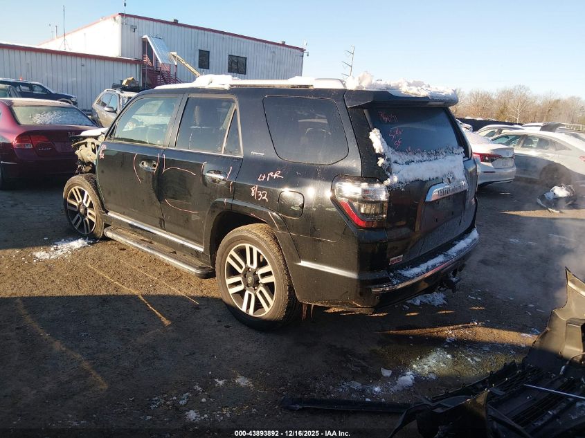 2015 Toyota 4Runner Limited VIN: JTEBU5JR3F5209988 Lot: 43893892