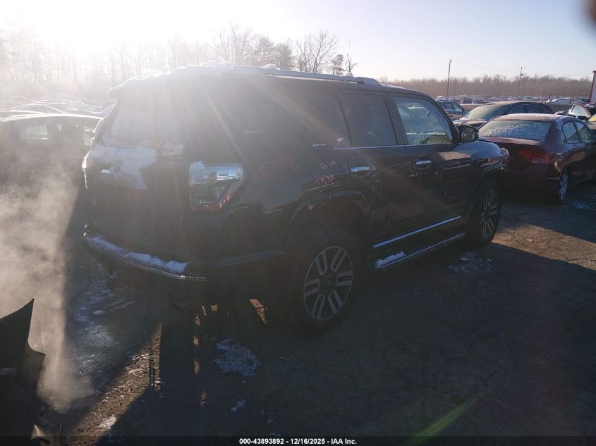 2015 Toyota 4Runner Limited VIN: JTEBU5JR3F5209988 Lot: 43893892