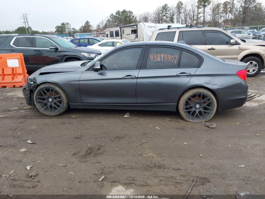 2012 BMW 328I VIN: WBA3A5C51CF340920 Lot: 43893907