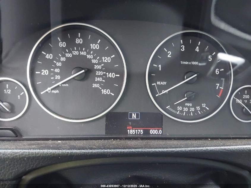 2012 BMW 328I VIN: WBA3A5C51CF340920 Lot: 43893907