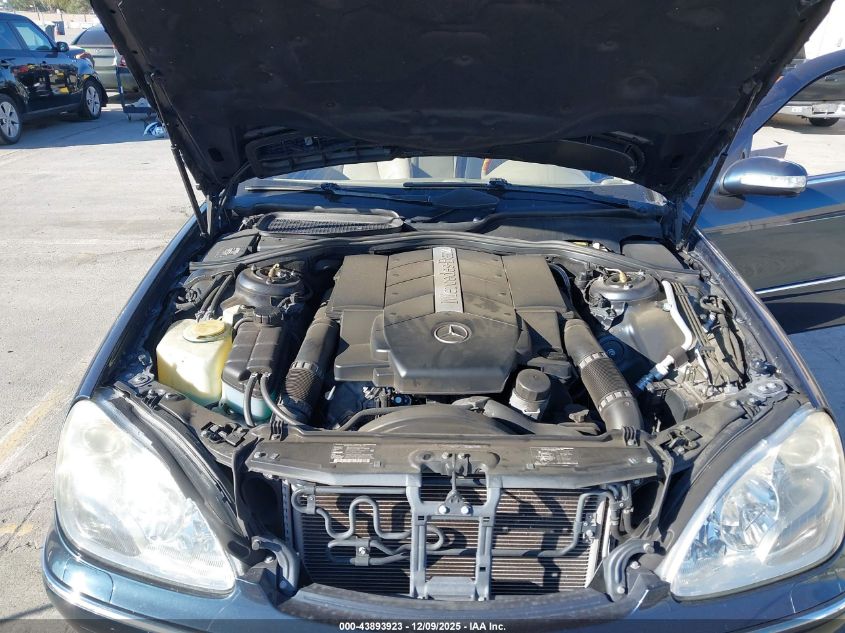 2003 Mercedes-Benz S 430 VIN: WDBNG70J53A363197 Lot: 43893923