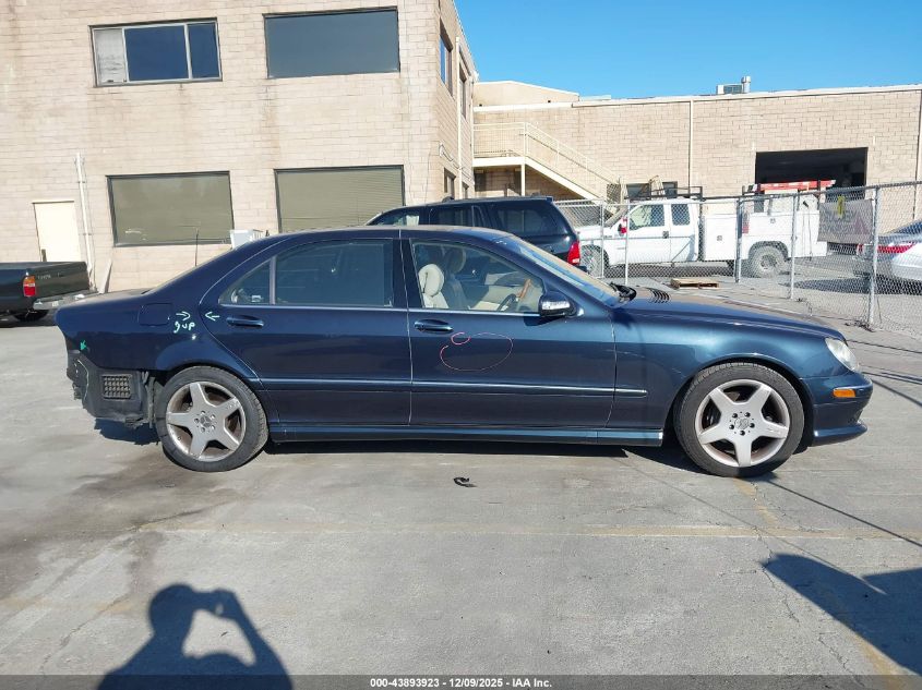 2003 Mercedes-Benz S 430 VIN: WDBNG70J53A363197 Lot: 43893923