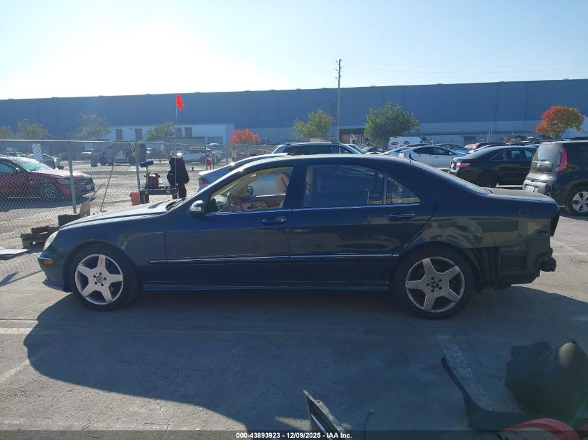 2003 Mercedes-Benz S 430 VIN: WDBNG70J53A363197 Lot: 43893923