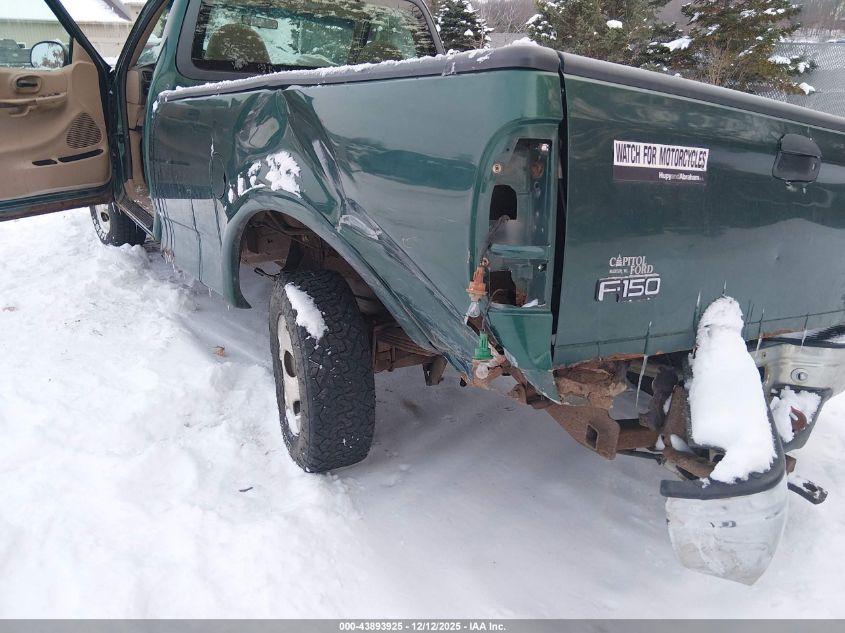 1999 Ford F-150 Lariat/Work Series/Xl/Xlt VIN: 1FTRF18W8XNB76005 Lot: 43893925