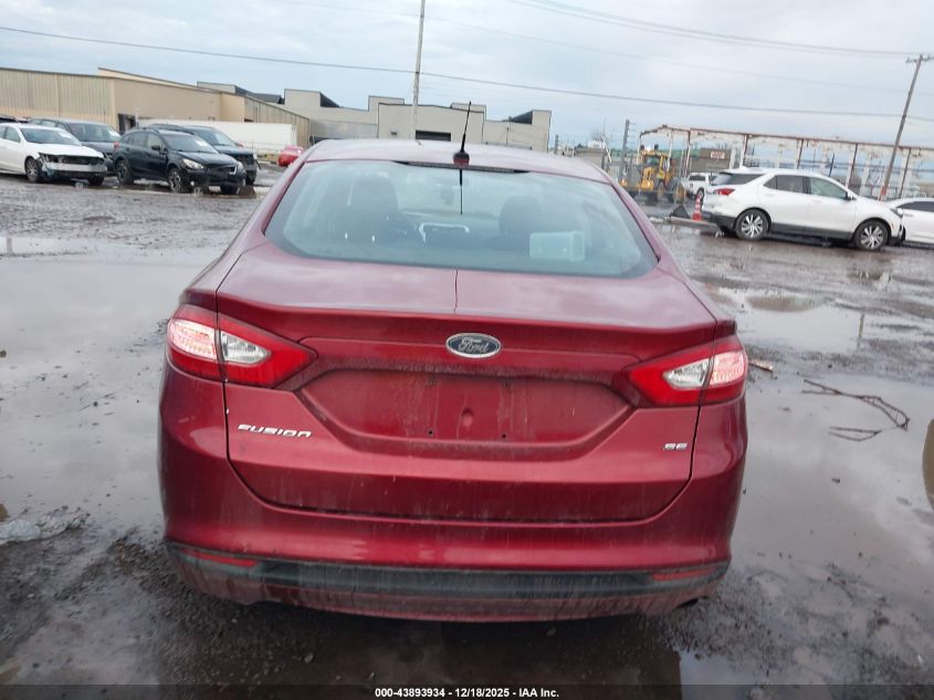 2013 Ford Fusion Se VIN: 3FA6P0H71DR162075 Lot: 43893934