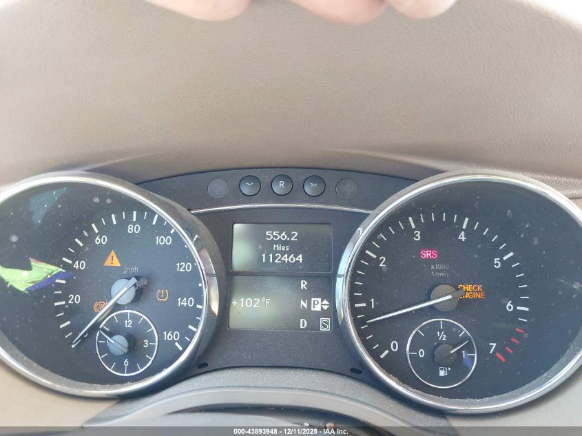 2009 Mercedes-Benz R 350 4Matic VIN: 4JGCB65E29A098725 Lot: 43893948