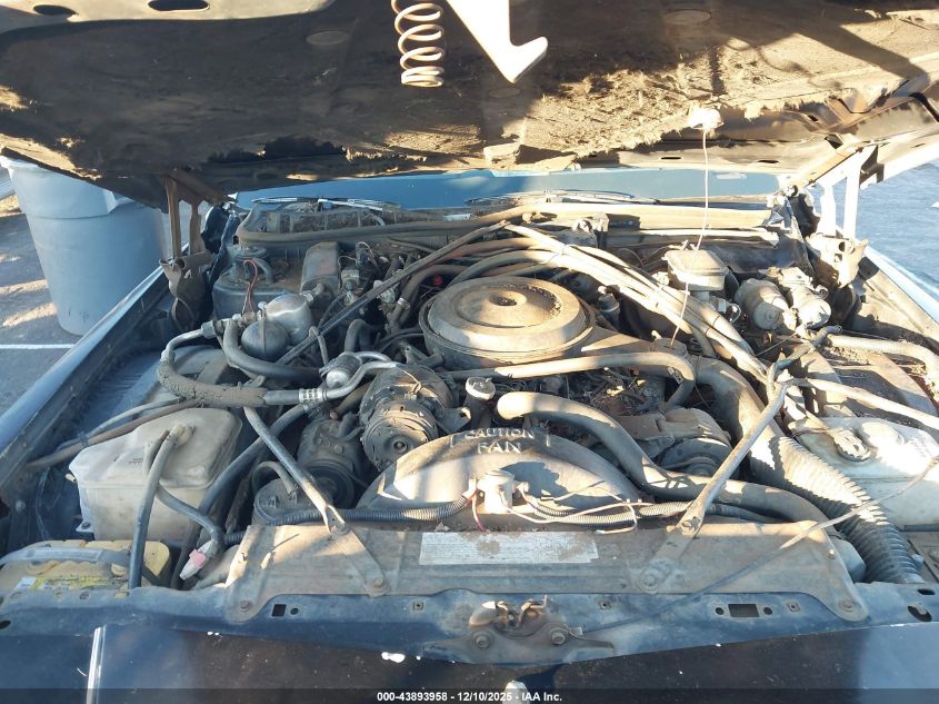 1987 Cadillac Brougham VIN: 1G6DW51Y7H9727406 Lot: 43893958