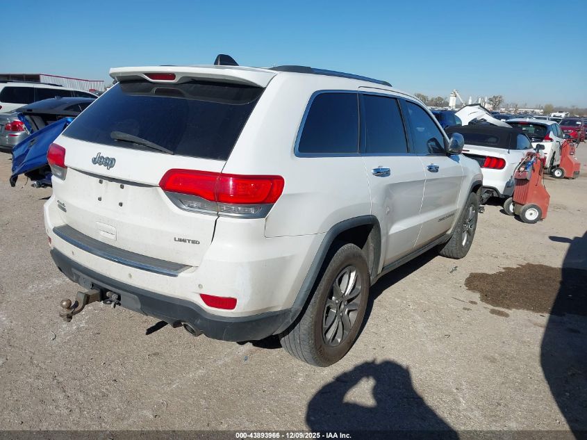 2014 Jeep Grand Cherokee Limited VIN: 1C4RJFBM9EC376290 Lot: 43893966