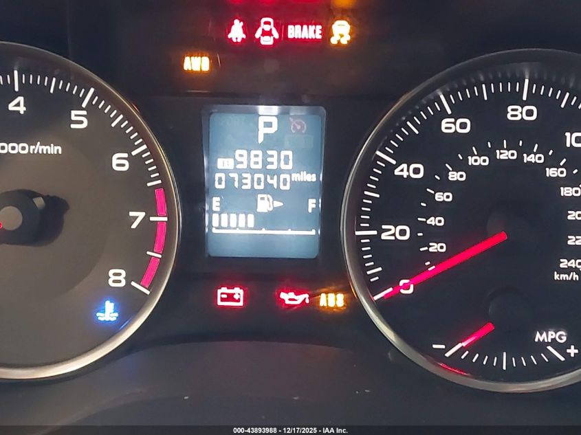 2014 Subaru Xv Crosstrek 2.0I Limited VIN: JF2GPAGC9E8267342 Lot: 43893988