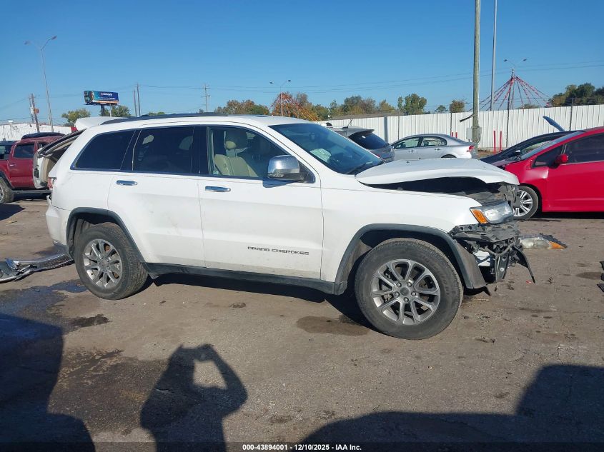 2015 Jeep Grand Cherokee Limited VIN: 1C4RJEBG0FC668917 Lot: 43894001