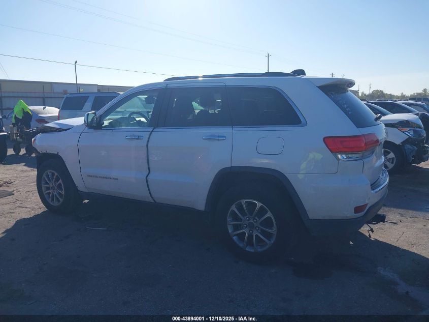 2015 Jeep Grand Cherokee Limited VIN: 1C4RJEBG0FC668917 Lot: 43894001