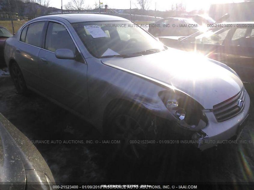 2006 INFINITI G35X
